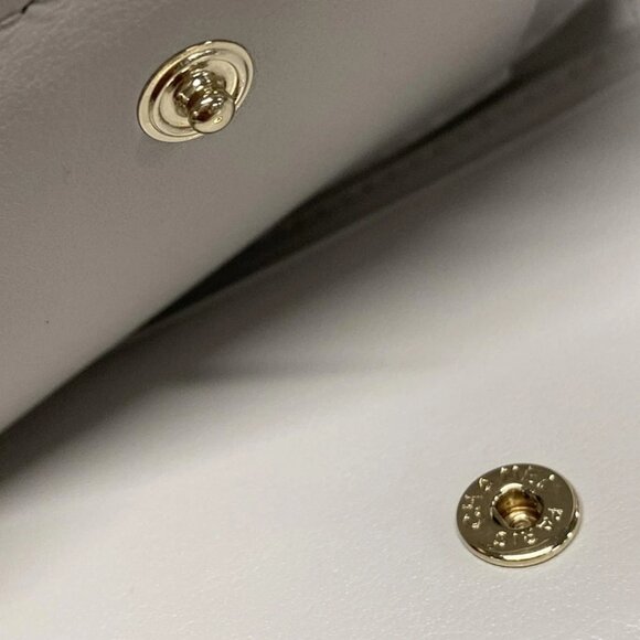 Auth CHANEL - AP4733 Gray Lambskin Card Case - Picture 9 of 10